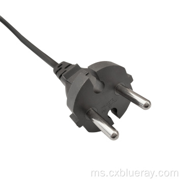 1.8 3 meter Euro Schuko 3 Pin AC Kabel Kanan EU EU Perempuan IEC60320 C13 Socket Connector Power untuk Komputer